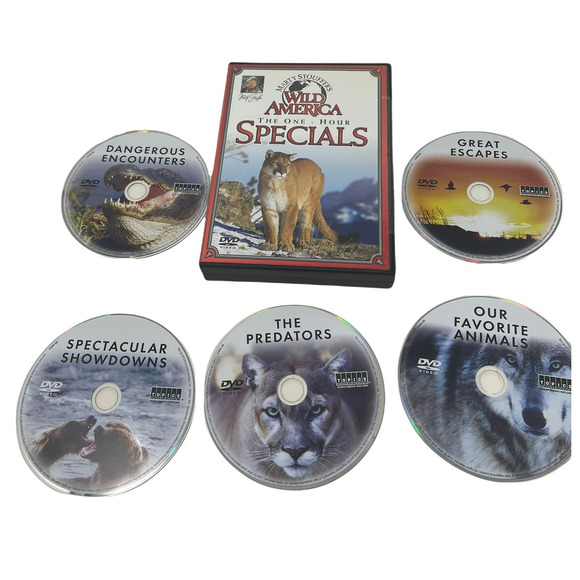 Marty Stouffers Wild America: One Hour Specials 2 Collections DVD Rare - Picture 4 of 4